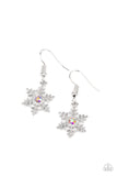 Starlet Shimmer Winter Snowflake Earrings