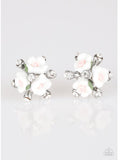 Starlet Shimmer Flower Rhinestone Earrings