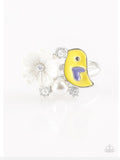Starlet Shimmer Bird Flower Ring