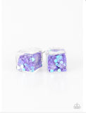 Starlet Shimmer Square Confetti Earrings