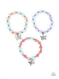 Starlet Shimmer Two Tone Butterfly Charm Bracelets