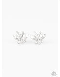 Starlet Shimmer Rhinestone Butterfly Stud Earrings