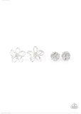 Starlet Shimmer Silver Wire Earrings