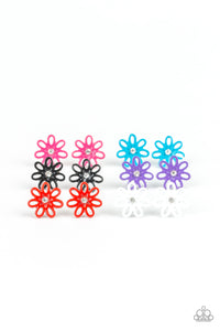 Starlet Shimmer Flower Earrings