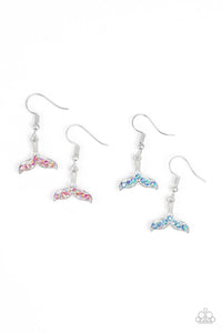 Starlet Shimmer Mermaid Tail Earrings