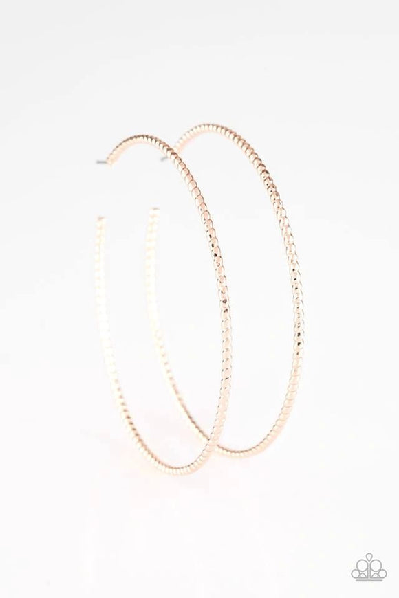 Hooked On Hoops - Rose Gold