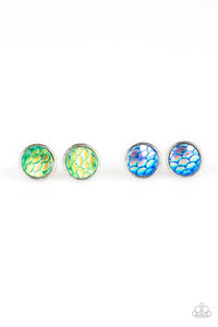 Starlet Shimmer Mermaid Rainbow Earrings