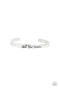 Love One Another Cuff - Silver