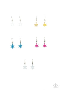 Starlet Shimmer Snowflake Earrings