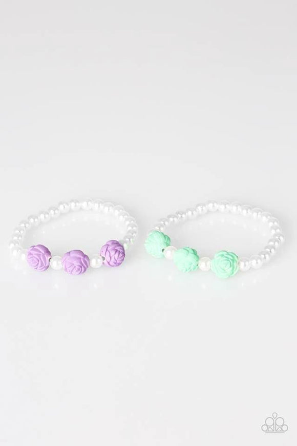 Starlet Shimmer Pearl and Rose Bracelet