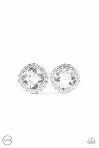 Diamond Duchess Clip-On - White