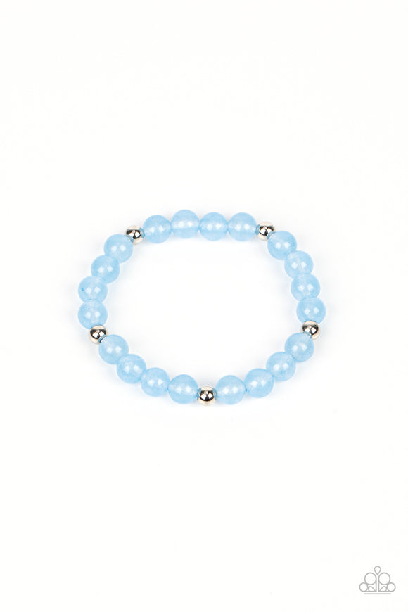 all dressed uptown blue paparazzi All Dressed UPTOWN - Blue Paparazzi Jewelry/Accessories Bracelet