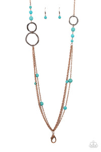 Local Charm Lanyard- Copper