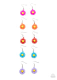 Starlet Shimmer Colorful Daisy Earrings