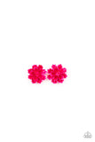 Starlet Shimmer Colorful Floral Frame Earrings