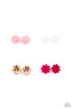 Starlet Shimmer Colorful Floral Frame Earrings