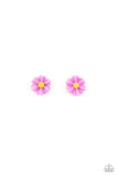 Starlet Shimmer Colorful Flower Earrings