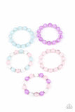 Starlet Shimmer Colorful Glass-Like Beaded Bracelets