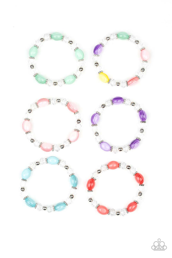 Starlet Shimmer Colorful Marble Beaded Bracelets