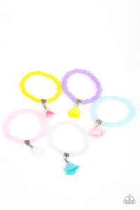 Starlet Shimmer Colorful Satin Rosebuds Bracelets