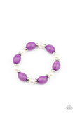 Starlet Shimmer Colorful beads And White Pearl Bracelets