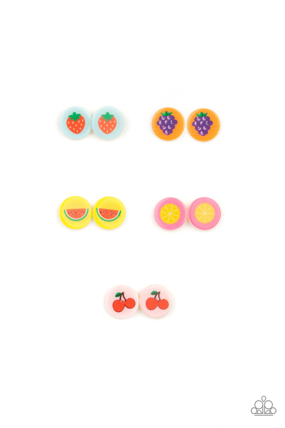 Starlet Shimmer Colorfully Fruity Post Earrings