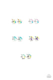 Starlet Shimmer Dainty Silver Unicorn Earrings