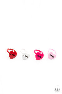 Starlet Shimmer Flirty Valentine's Day "Love" Rings