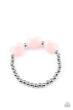 Starlet Shimmer Frosted Heart Beaded Bracelets