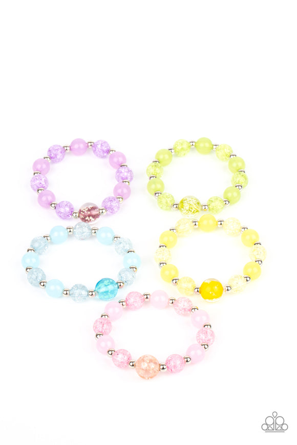 Starlet Shimmer Glassy Centerpiece Bracelets