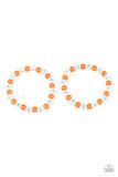 Starlet Shimmer Heart-Stamped Beaded Bracelets