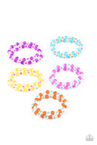 Starlet Shimmer Heart-Stamped Beaded Bracelets