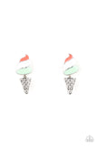 Starlet Shimmer Ice Cream Swirls Jacket Earrings