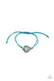 Starlet Shimmer Iridescent Glassy Heart Bracelets