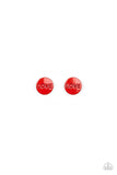 Starlet Shimmer "Love" Stamped Post Earrings