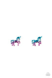 Starlet Shimmer Metallic Unicorn Earrings