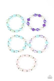 Starlet Shimmer Mismatched Pearl Beaded Bracelets