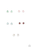 Starlet Shimmer Moonstone Stud Earrings