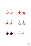 Starlet Shimmer Patriotic Stars 2020 Earrings
