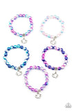 Starlet Shimmer Pearly Multicolored Cloud Charms Bracelets