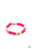 Starlet Shimmer Rubbery Multicolored Accents Bracelets
