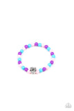 Starlet Shimmer Silver Animal On A Colorful Beaded Bracelets