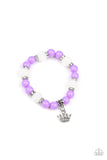 Starlet Shimmer Silver Crown Charms Bracelets