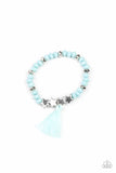 Starlet Shimmer Silver Stars And Colorful Tassel Bracelets