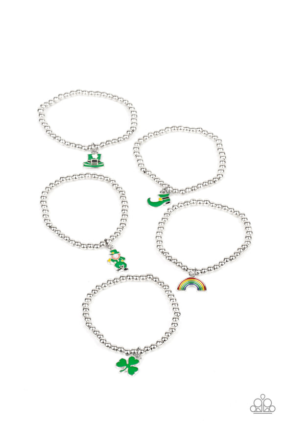 Starlet Shimmer St. Patrick's Day Charms Bracelets