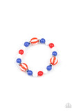 Starlet Shimmer Star And Stripes Bracelets