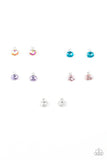 Starlet Shimmer White Rhinestone - Glittery Gems Earrings