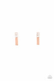 Starlet Shimmer White Rhinestone Bar Earrings