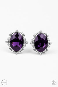 Regally Radiant Clip-On - Purple