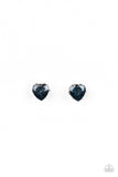 Starlet Shimmer Heart Shaped Rhinestone Stud Earrings